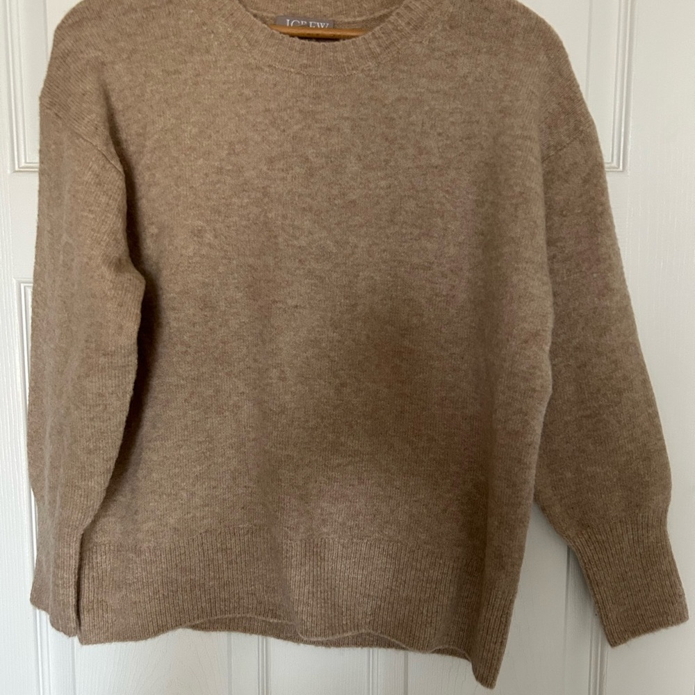 J Crew Wool Blend Cozy Sweater Woman’s Oversized